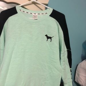 Mint green long sleeve from pink